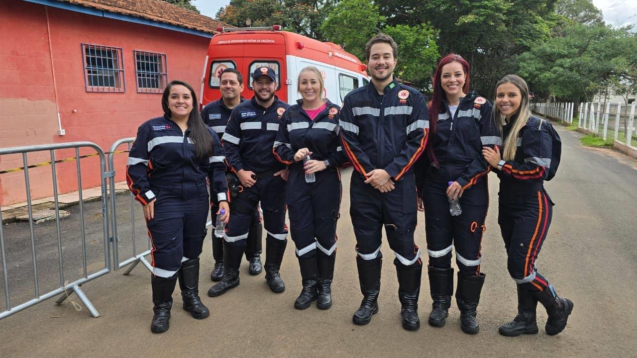 For&ccedil;as de seguran&ccedil;a e Samu no Carnabragan&ccedil;a no Posto de Monta 2026 (4)