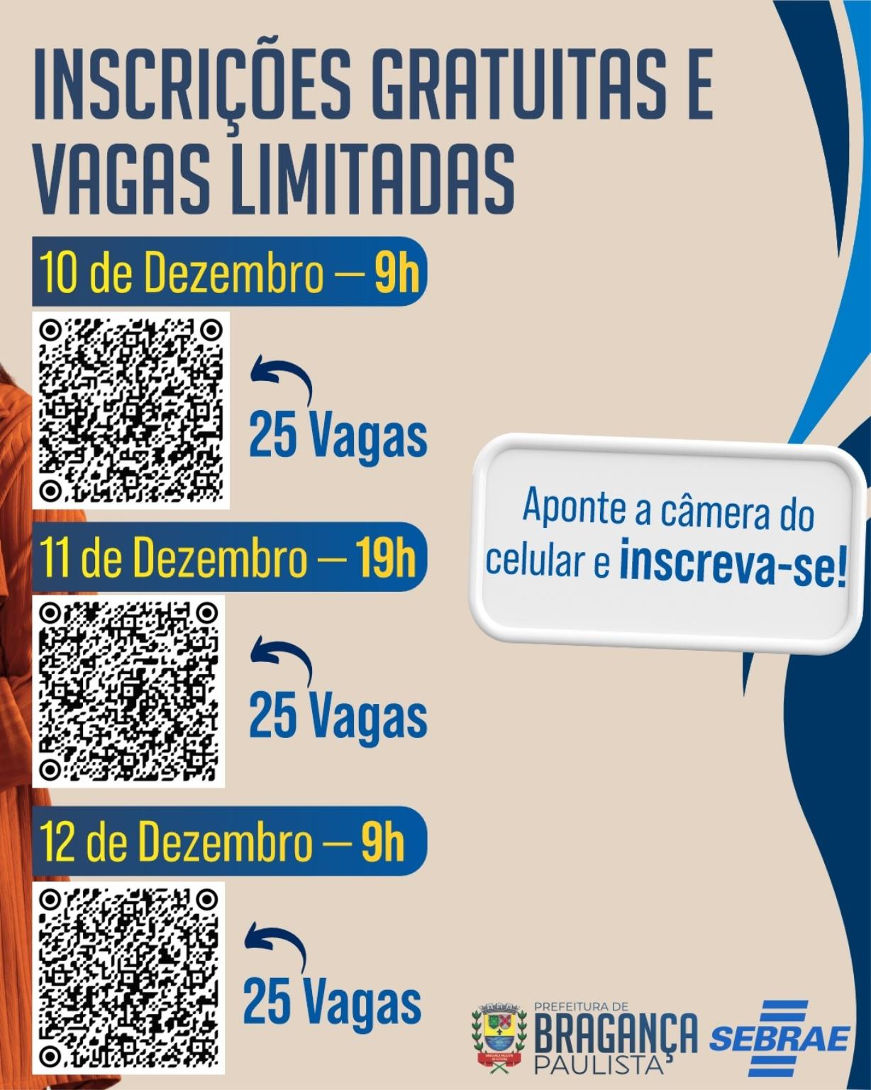 Prefeitura de Bragança Paulista e SEBRAE promovem Rodadas de Negócios na quarta, quinta e sexta-feira, dias 10, 11 e 12 de dezembro (2)