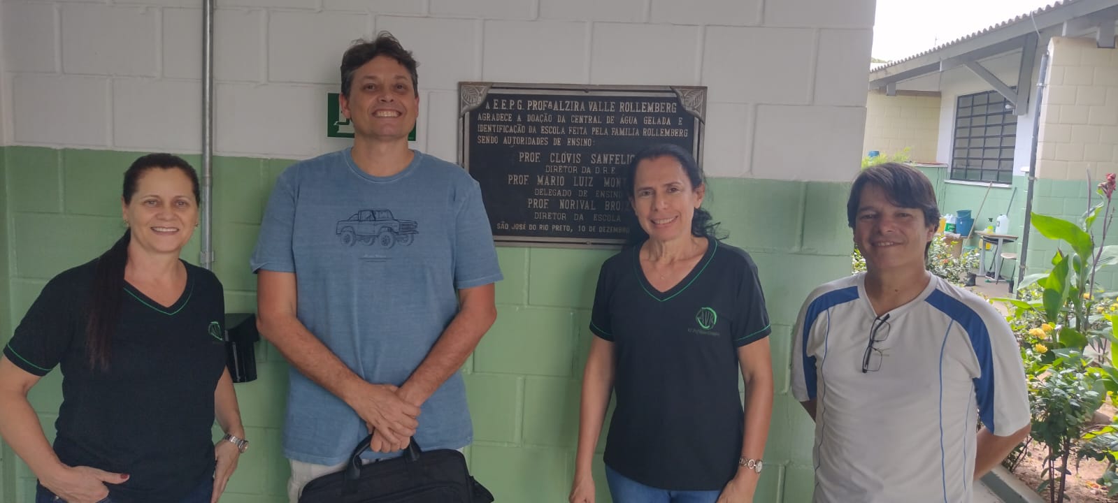 Prof. Marcelo e Prof. Carlos Alberto Machado