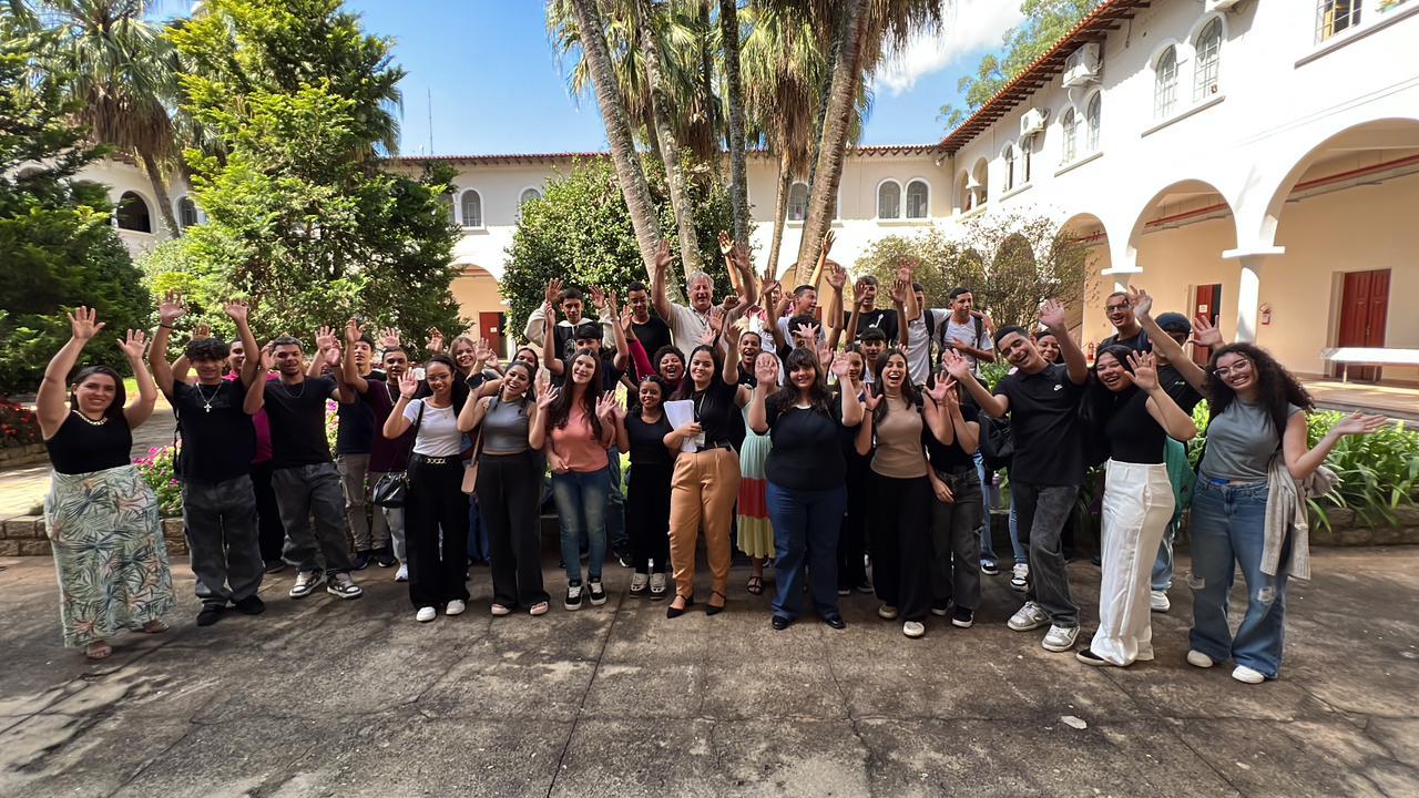 Aprendiz Bragantino d&aacute; in&iacute;cio &agrave;s atividades e recebe jovens em encontro de boas-vindas Foto 02