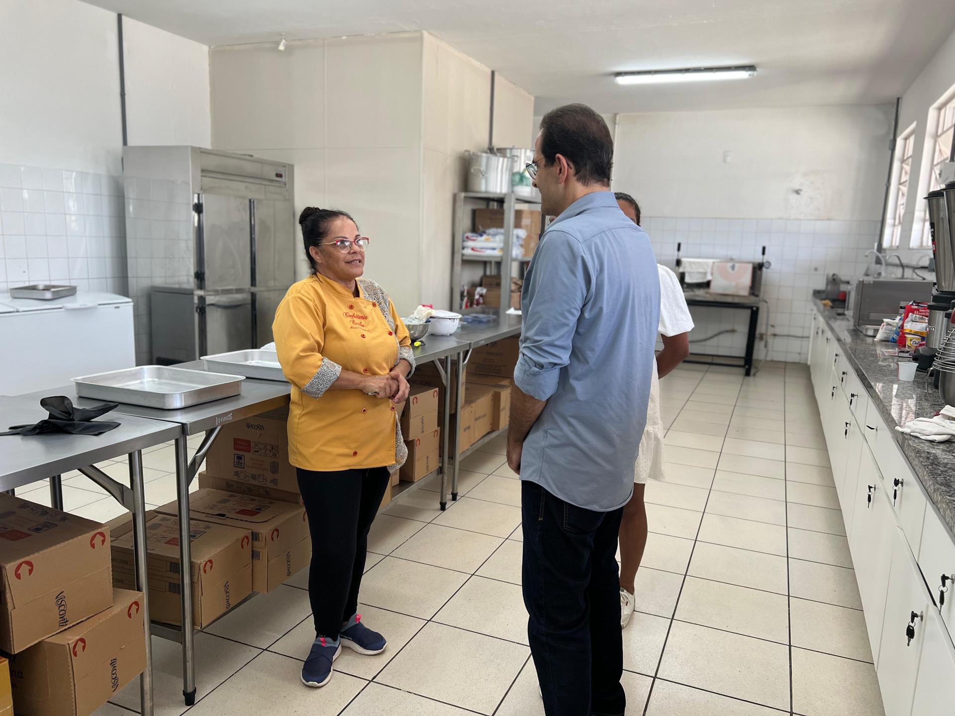 Prefeito Edmir Chedid visita Centro de Capacitação e Treinamento Wanda Lonza Del Roio 2