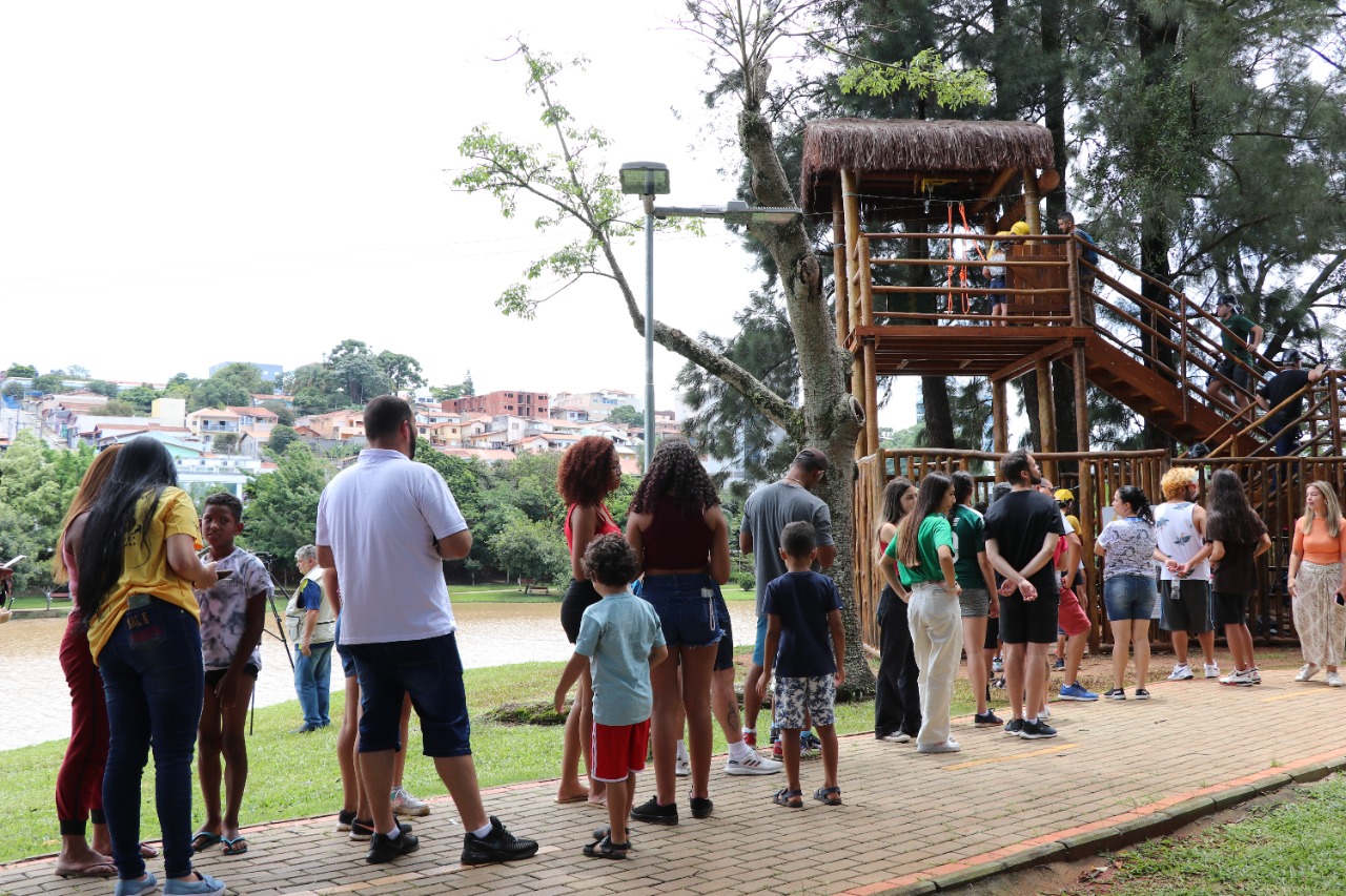 25.05.2023 Tirolesa do Lago Passeios gratuitos acontecem neste final de semana em Bragan&ccedil;a Paulista (2)