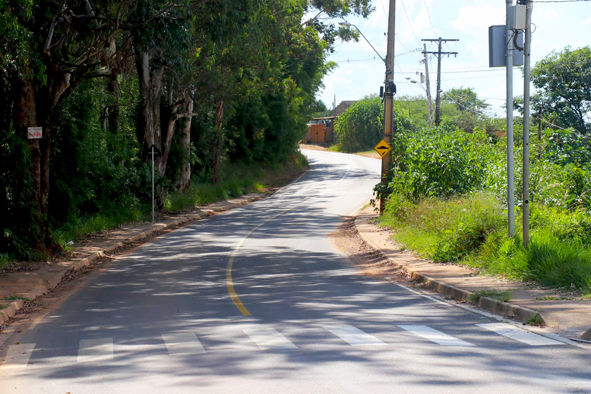 Estrada Municipal Antônio Moreno recebeu pavimentação