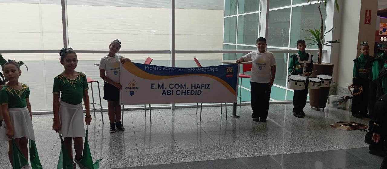 Fanfarra Comendador Hafiz encanta p&uacute;blico no Bragan&ccedil;a Shopping Center (2)