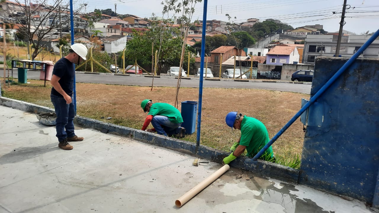 Iniciadas as obras de revitalização da quadra esportiva no Parque dos Estados (3)