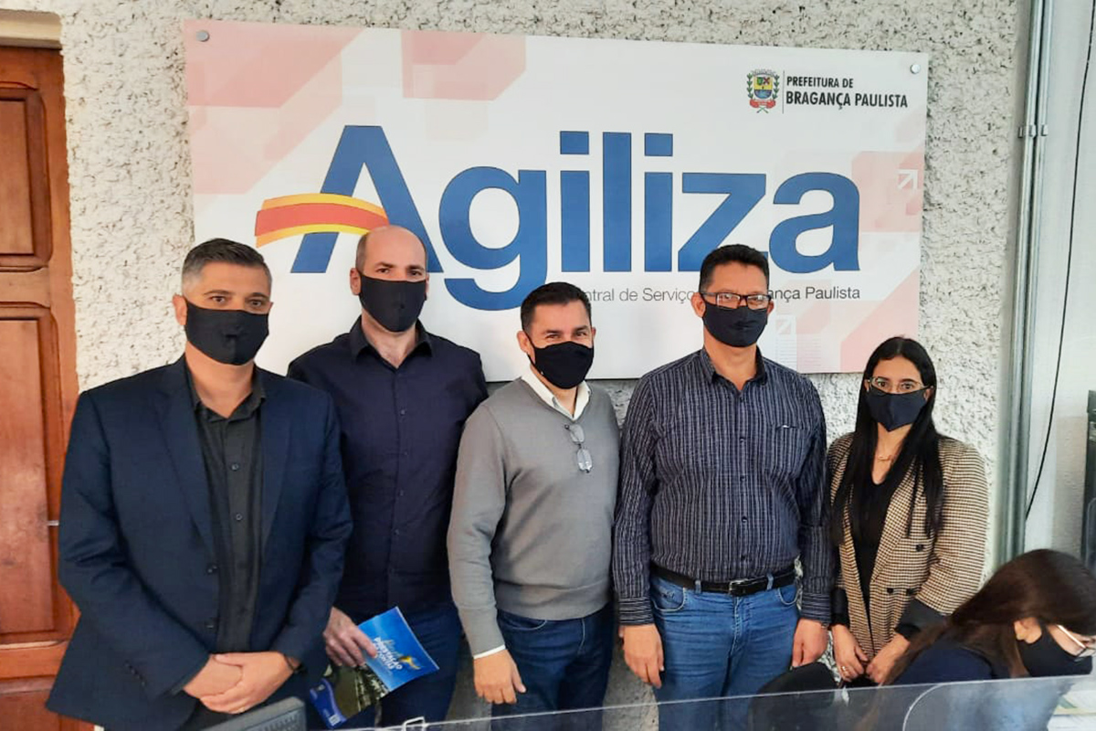 25.08.2022 Central de Atendimento ao Cidadão Agiliza de Bragança Paulista recebe visita da Comitiva de Mogi Guaçu (1)
