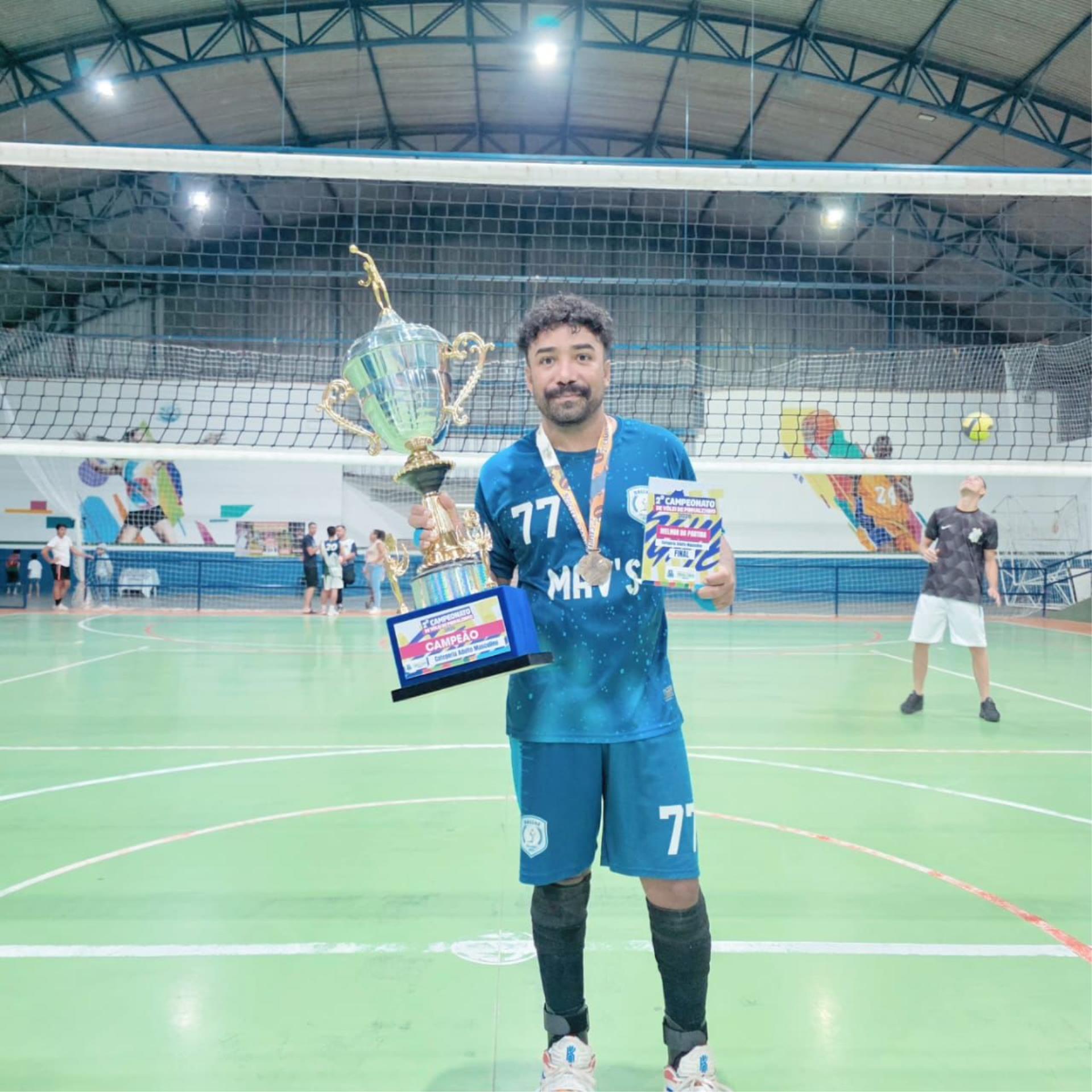 Dallas Voleibol &eacute; campe&atilde; em Pinhalzinho (3)