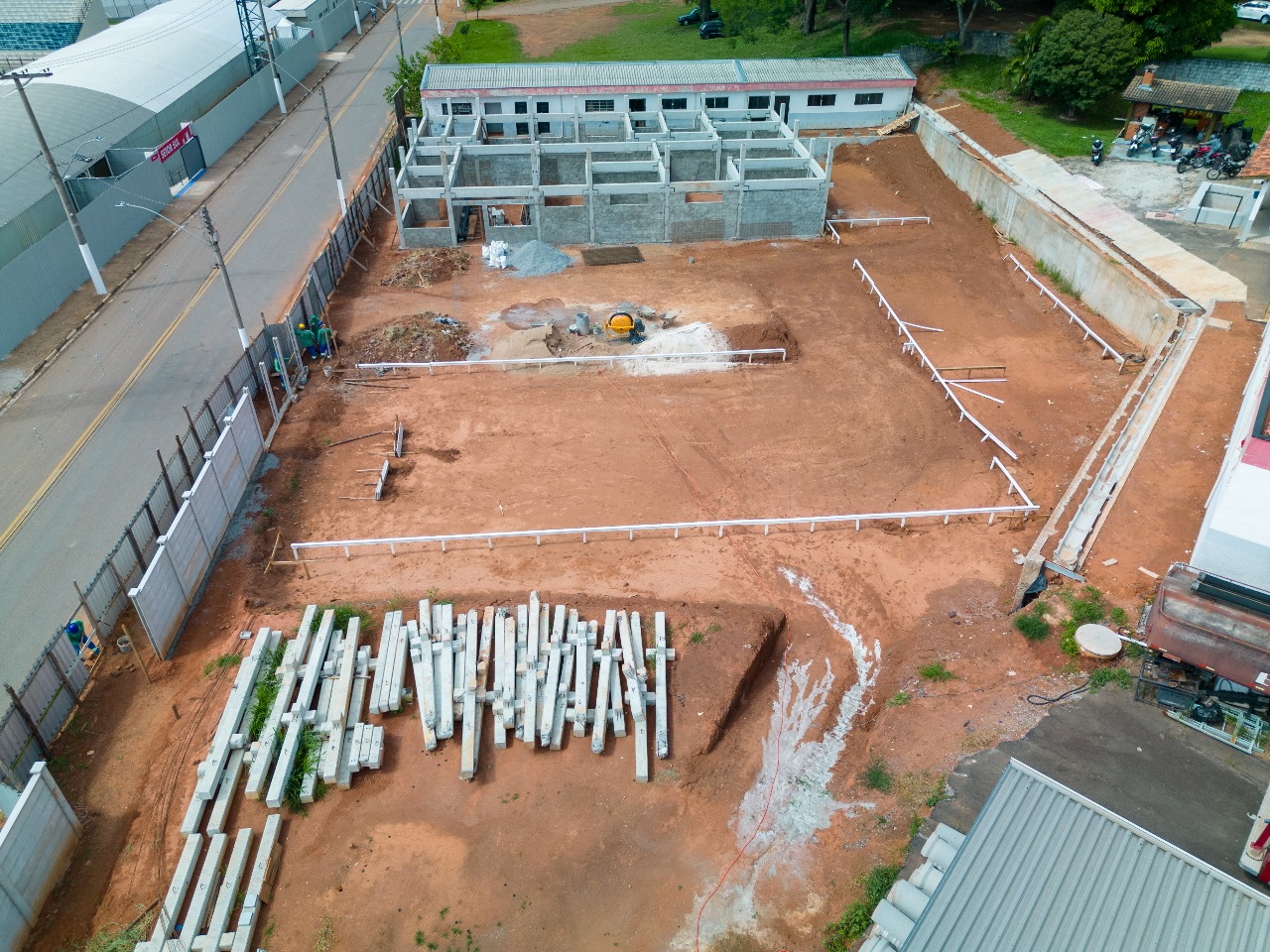 Obra nova base Corpo de Bombeiros 02