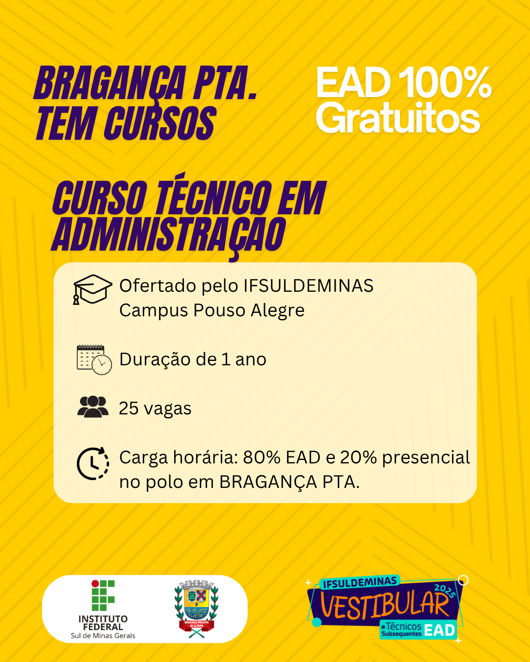 2 &Uacute;ltimos dias para se inscrever nos cursos t&eacute;cnicos gratuitos em EaD oferecidos em parceria com o IFSU