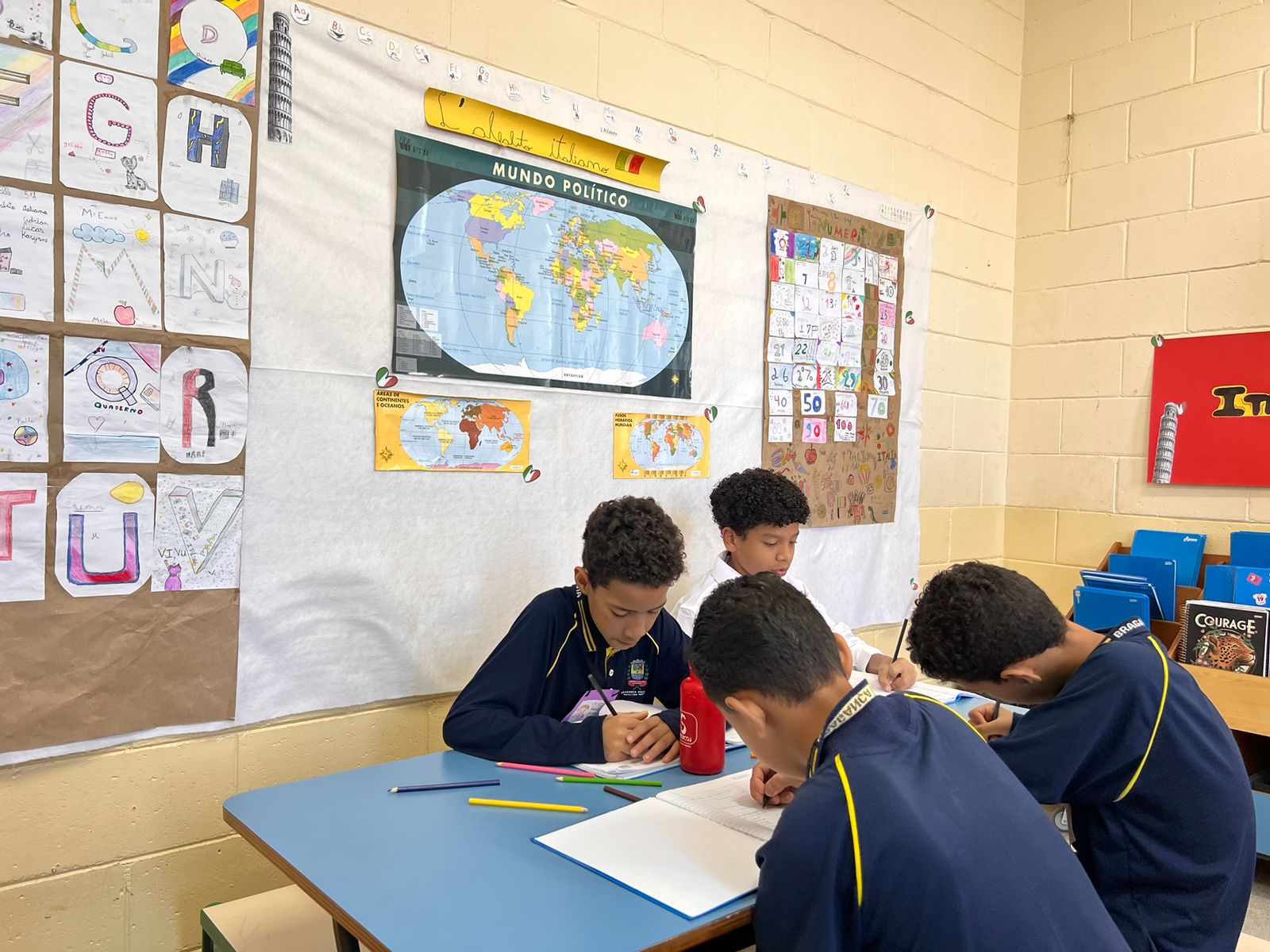 Aulas de italiano estimulam alunos em Bragan&ccedil;a Paulista (2)