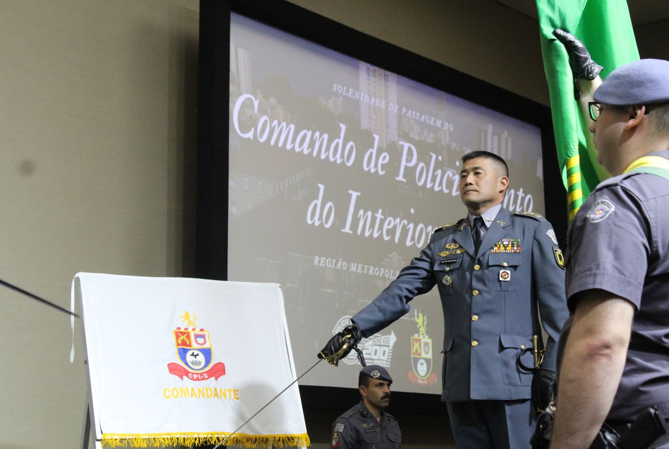 Prefeitura de Bragan&ccedil;a Paulista acompanha troca de comando da Pol&iacute;cia Militar na regi&atilde;o de Campinas (2)