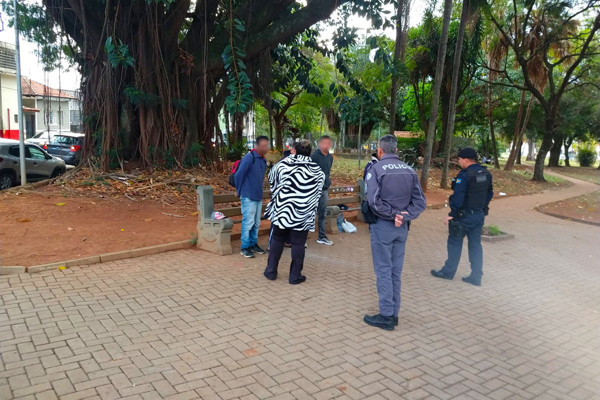 Forças de Segurança realização ação conjunta na Rua João Polidori, no  bairro Jardim São José - Prefeitura de Bragança Paulista