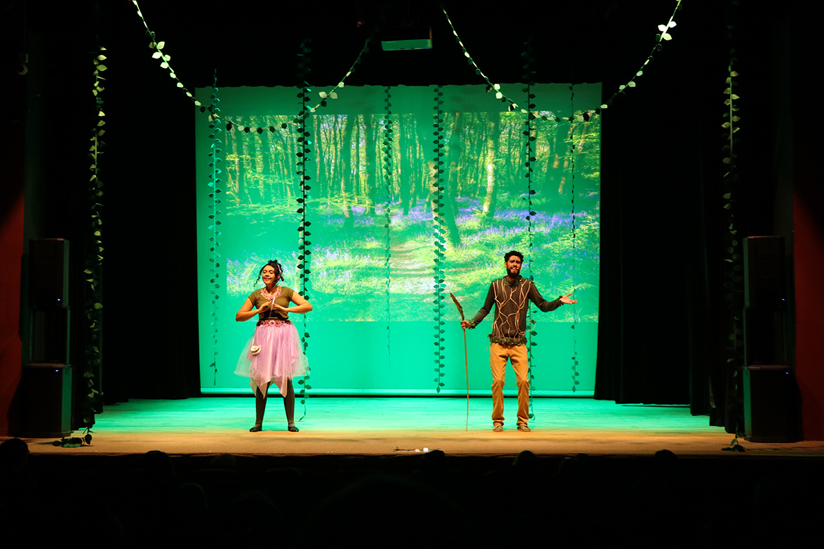 Teatro Fauno e Flora - Protegendo a Natureza levou educação ambiental para o público2