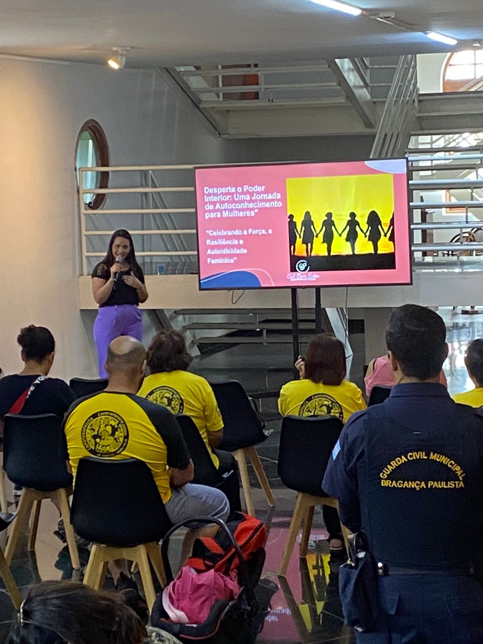 Palestra no Centro Cultural Jesus Chedid - Arquivo SECOM