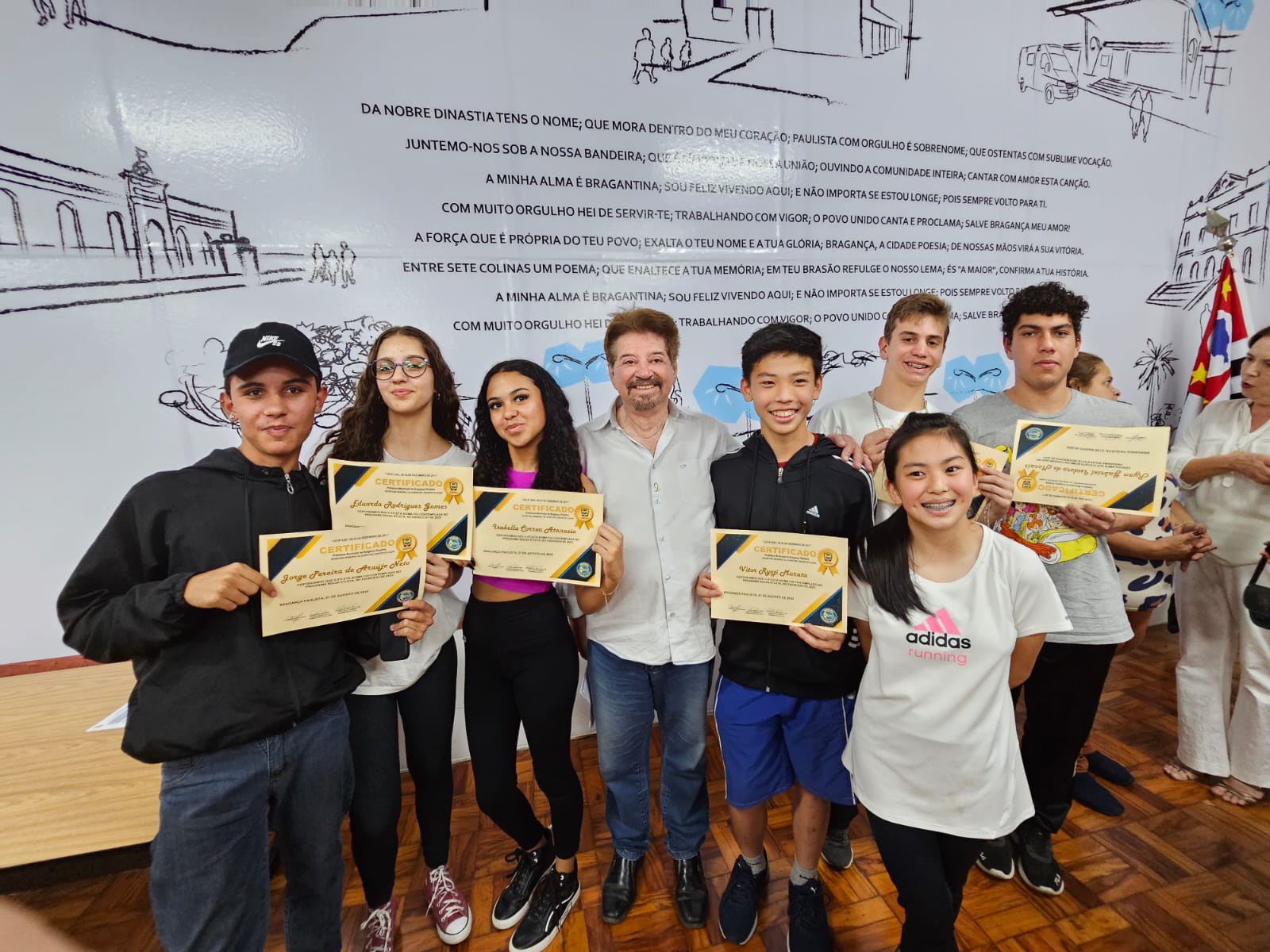 Entrega dos Certificados Bolsa Atleta 02