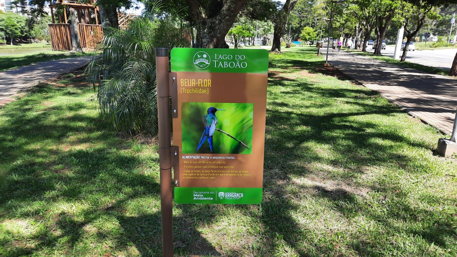 Parques urbanos passam a contar com novas placas educativas sobre fauna e conserva&ccedil;&atilde;o ambiental (3)