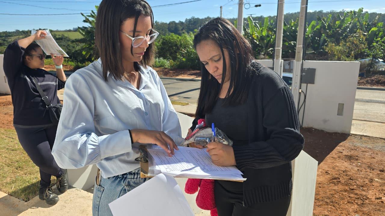 Entrega das moradias do Bragan&ccedil;a F3 marca novo cap&iacute;tulo para 80 fam&iacute;lias bragantinas Foto 01