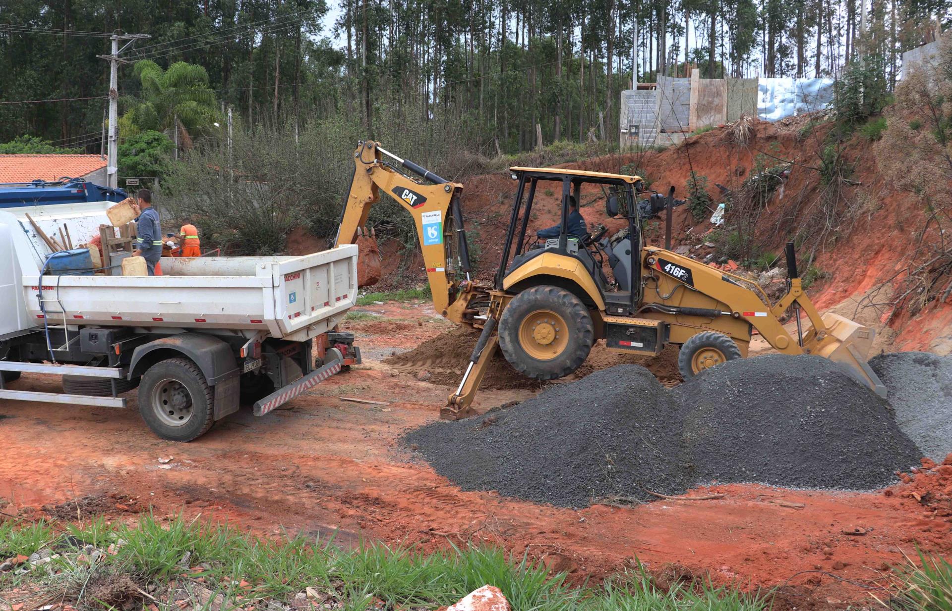 Implanta&ccedil;&atilde;o de rede de &Aacute;gua Bairro Araras dos Pereiras 2