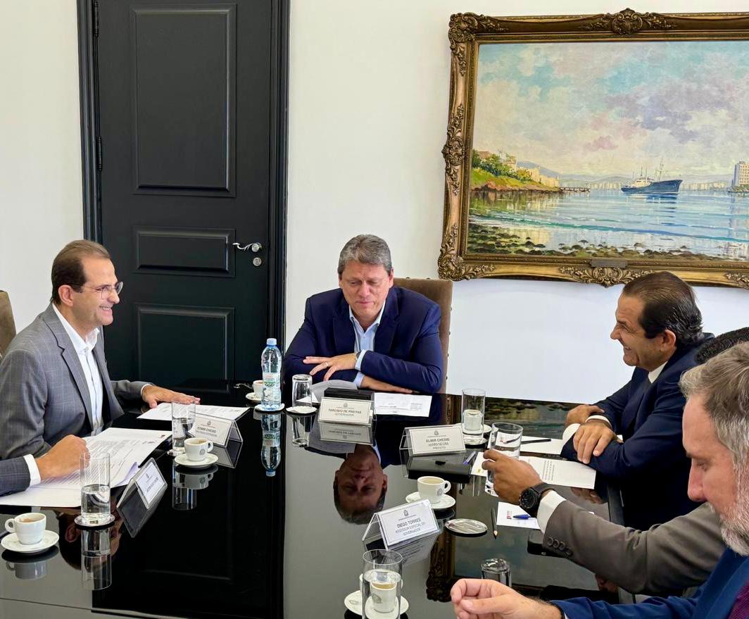 Reuni&atilde;o dos Prefeitos Edmir e Elmir Chedid com Governador Tarc&iacute;sio 03