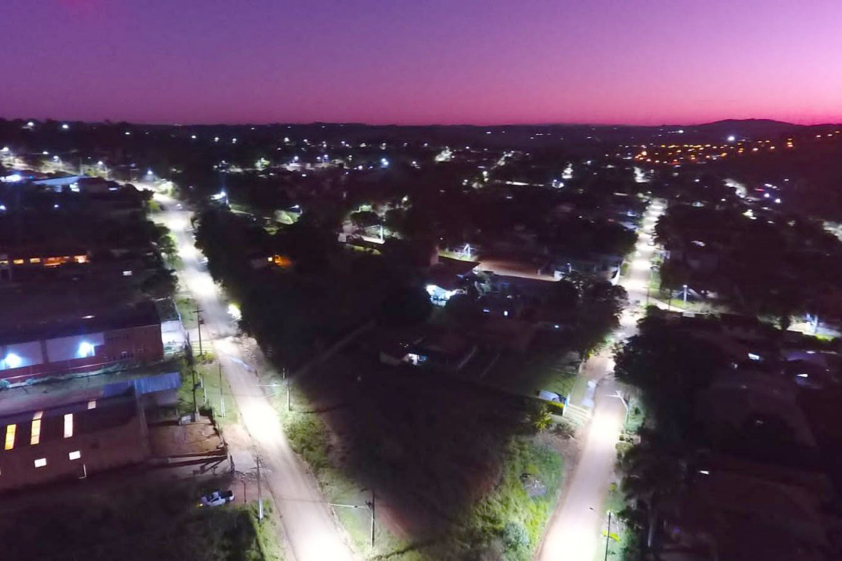 Portal São Marcelo recebe 288 lâmpadas de LED - arquivo SECOM