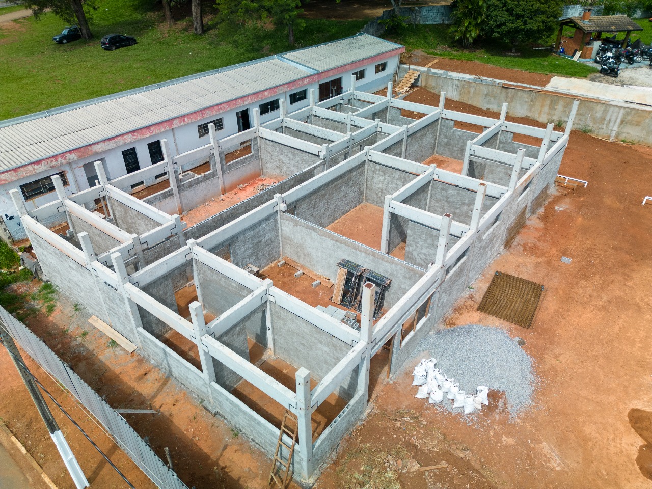 Obra nova base Corpo de Bombeiros 03