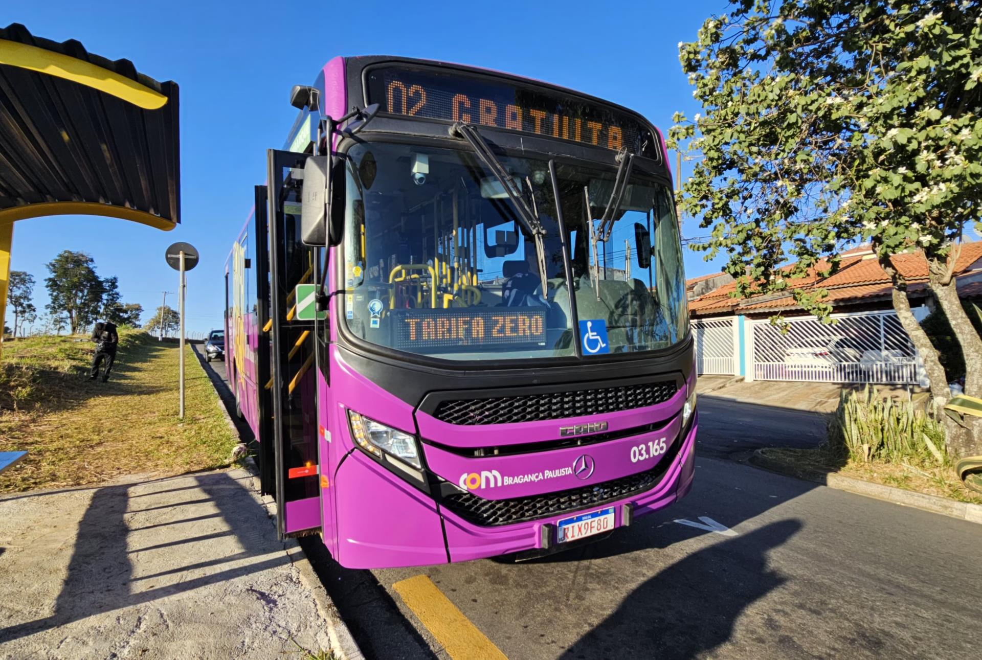 Bragan&ccedil;a Paulista j&aacute; tem linha Tarifa Zero funcionando 03
