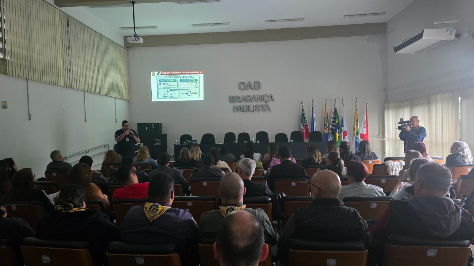 Curso de Educa&ccedil;&atilde;o sobre Drogas para Agentes Facilitadores &eacute; aberto em Bragan&ccedil;a Paulista 03