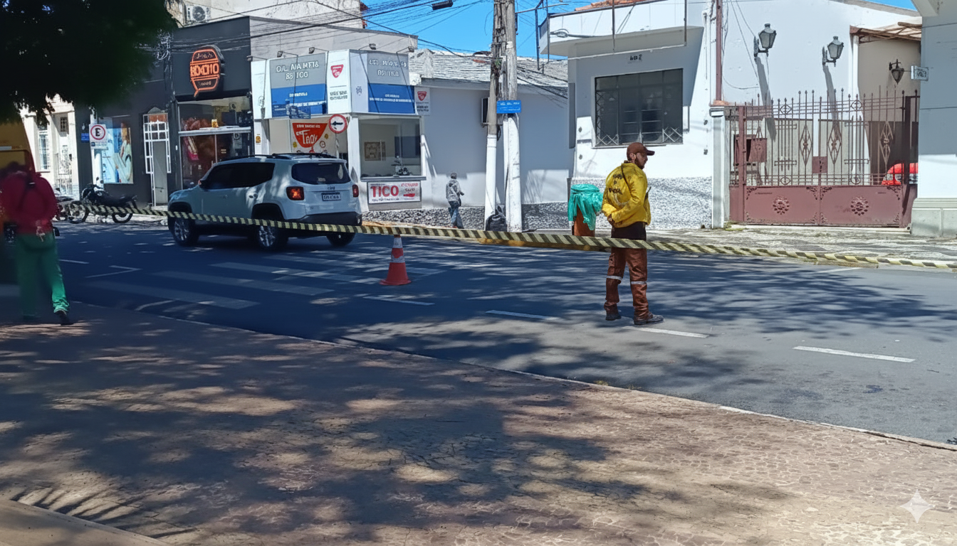 Secretaria de Servi&ccedil;os realiza retirada preventiva de &aacute;rvores na Pra&ccedil;a Jos&eacute; Bonif&aacute;cio (3)