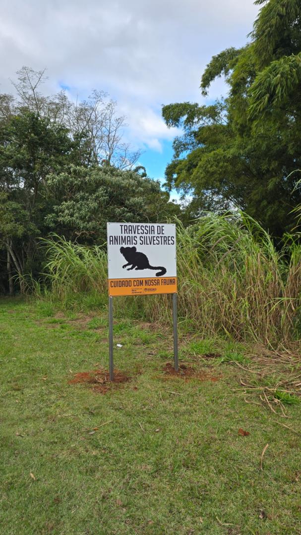 Cidade recebe sinaliza&ccedil;&atilde;o para prote&ccedil;&atilde;o de animais silvestres em vias urbanas 03