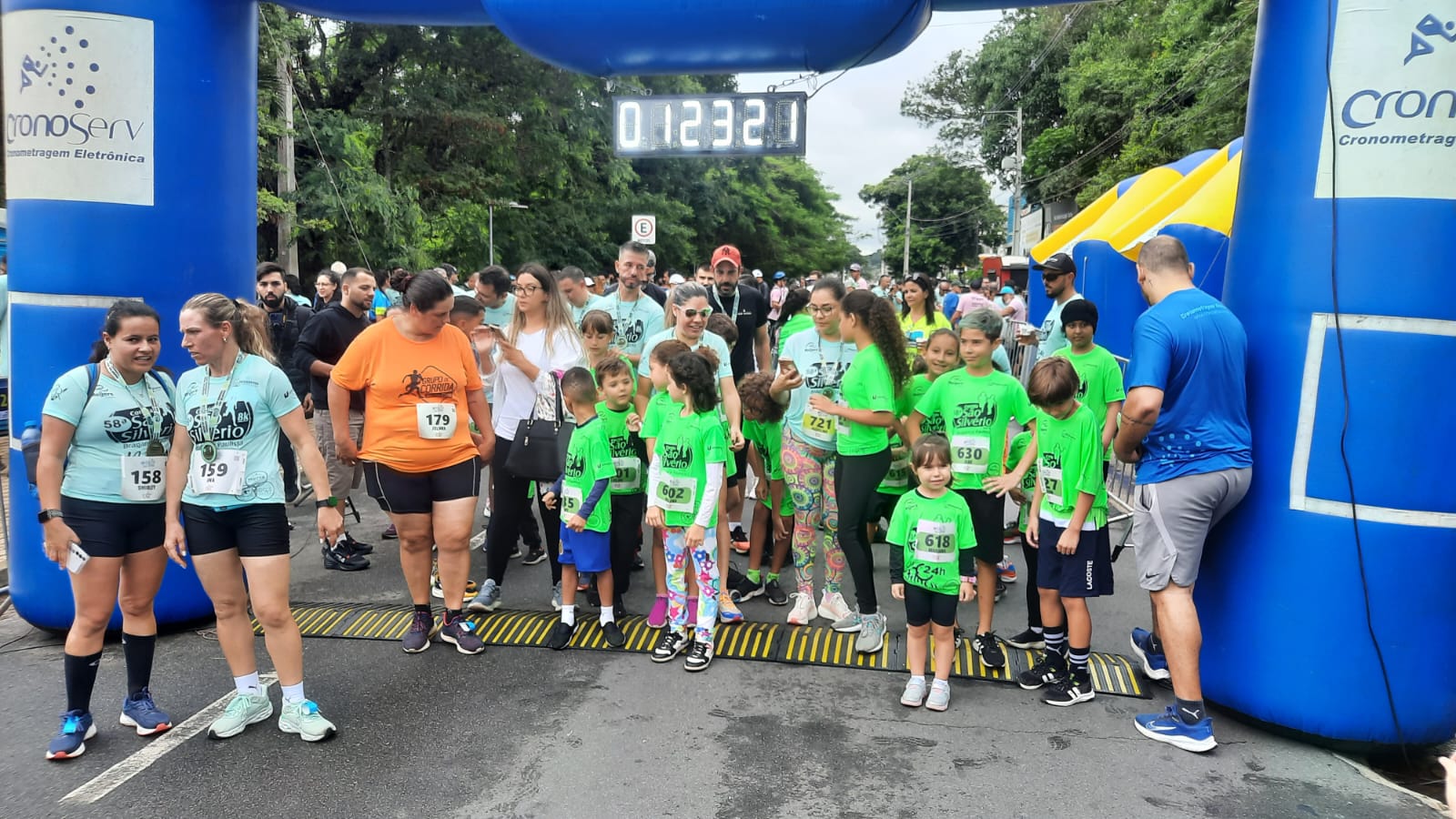 Largada categoria Kids