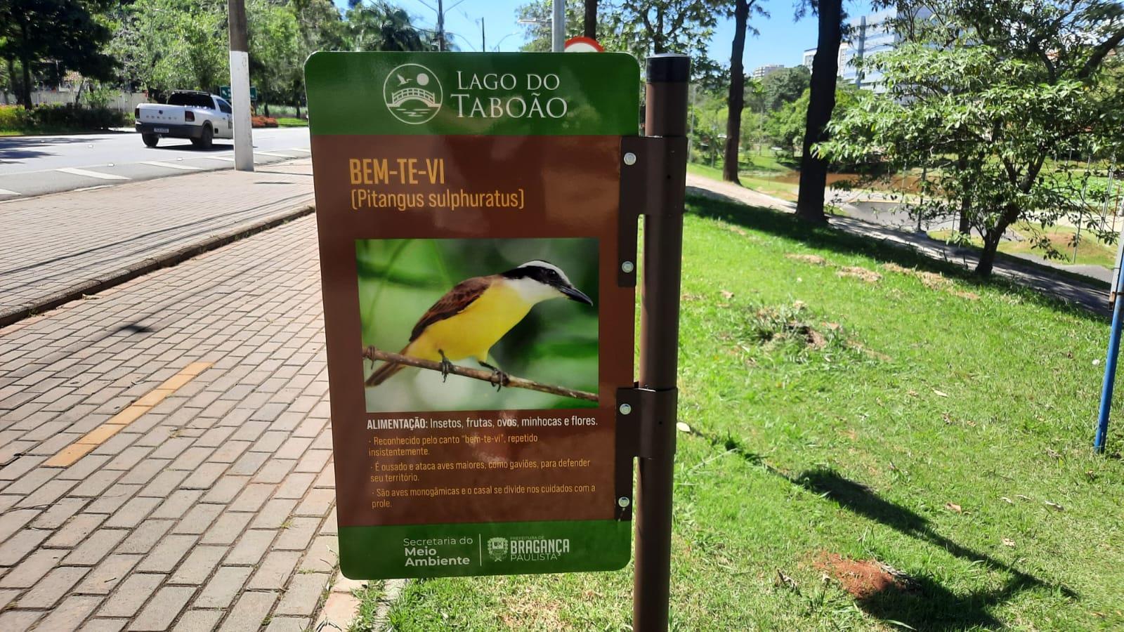Parques urbanos passam a contar com novas placas educativas sobre fauna e conserva&ccedil;&atilde;o ambiental (4)