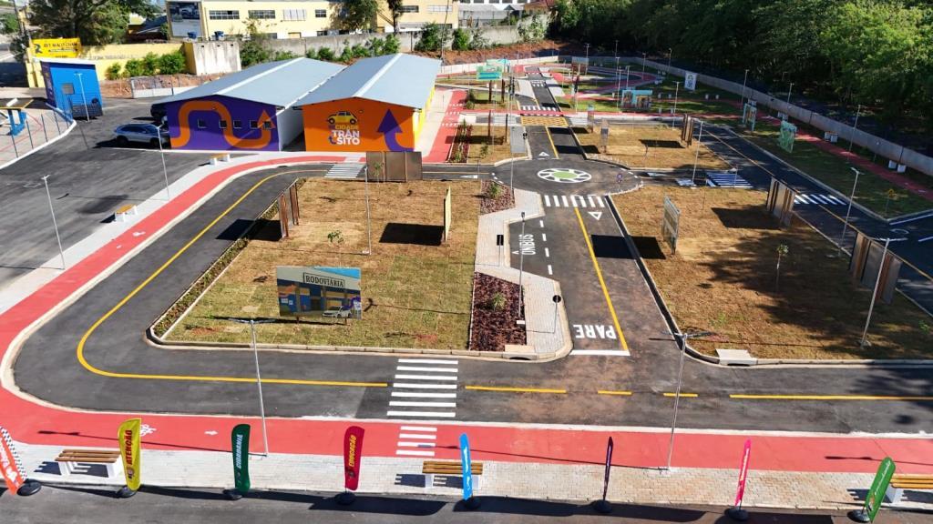 Mini Cidade de Tr&acirc;nsito 1