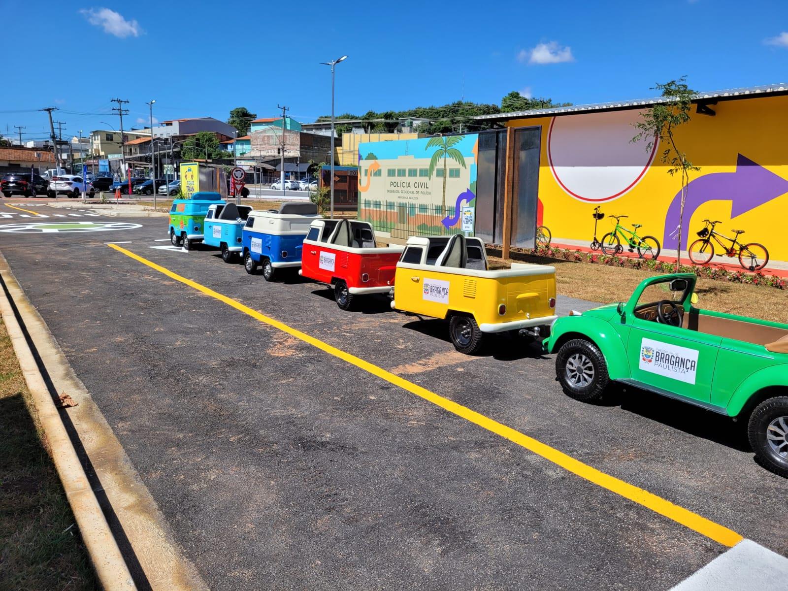 Bragan&ccedil;a Paulista inaugura Mini Cidade do Tr&acirc;nsito
