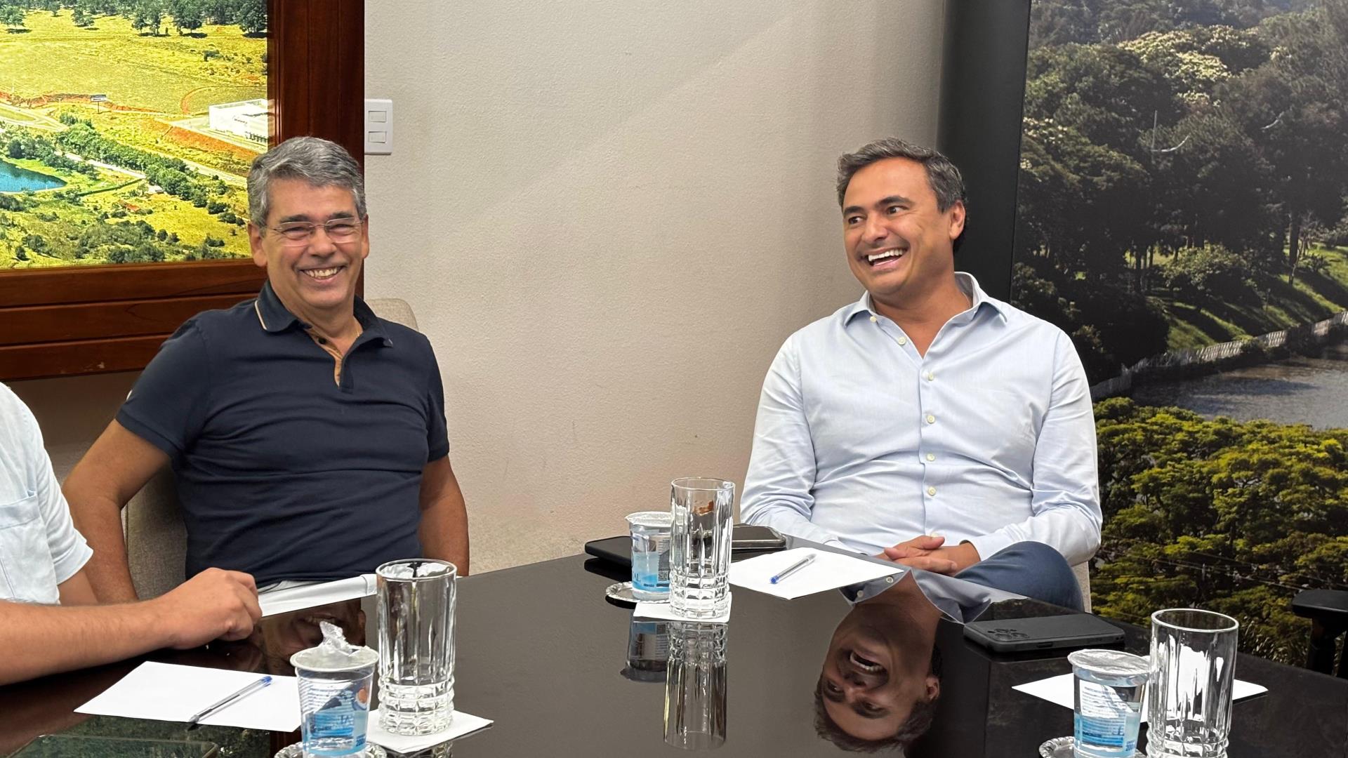 Presidente estadual do Progressistas é recebido no Paço Municipal