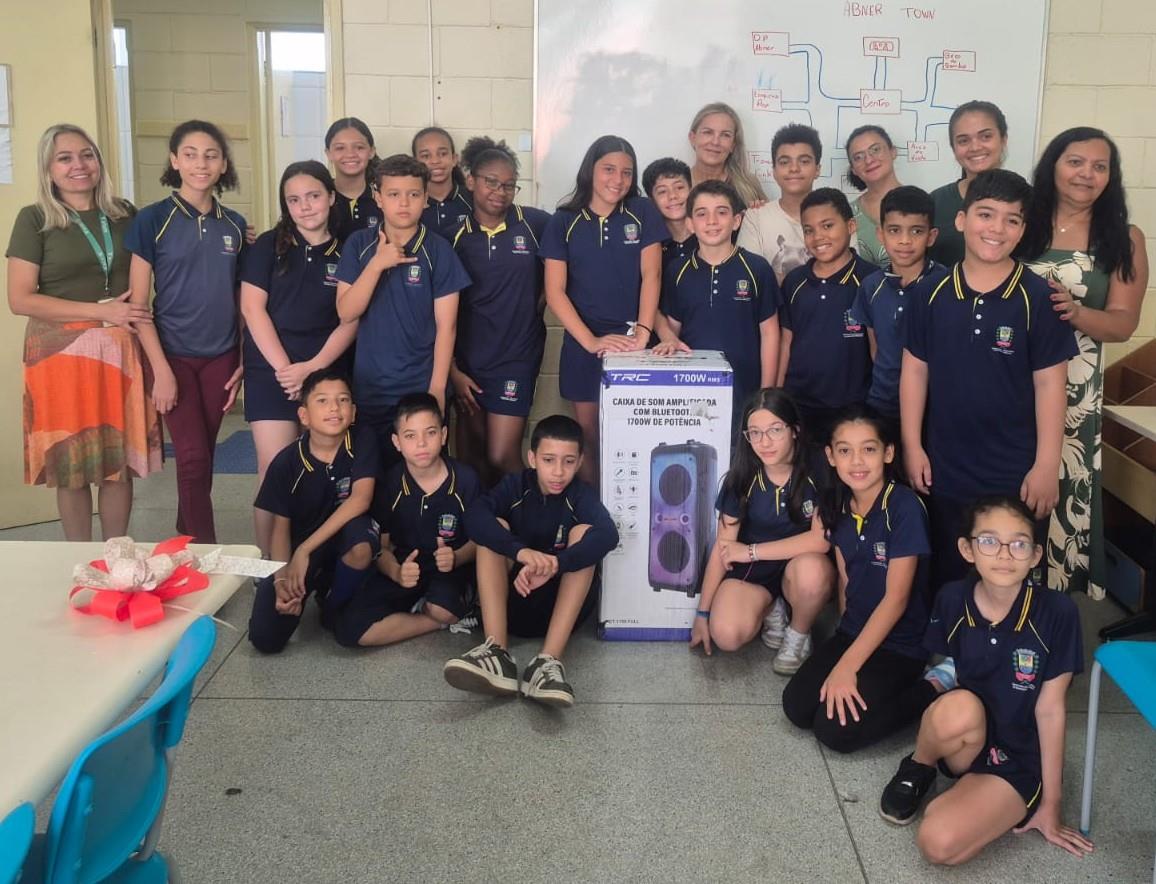 E.M. Abner Antônio Sperendio conquista o Desafio de Inovação