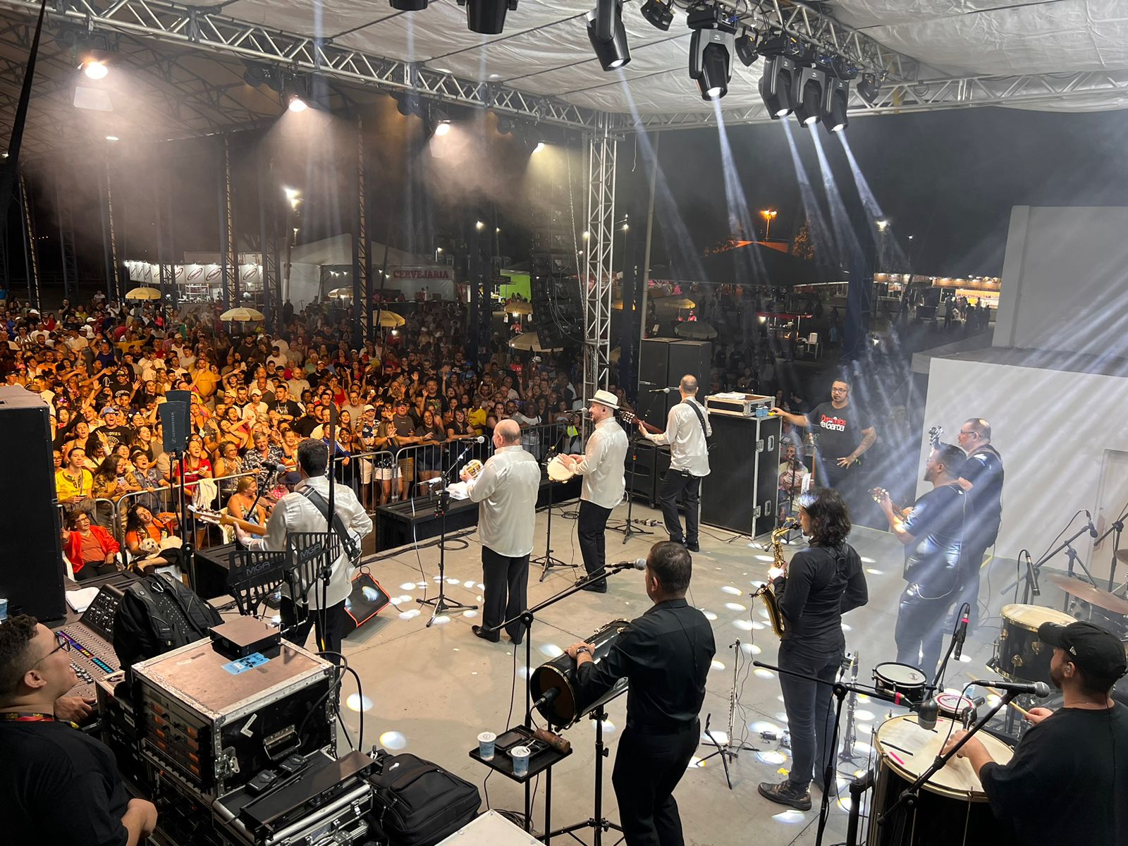 Show do Carnaval 2024 realizado no galpão - Arquivo SECOM 03