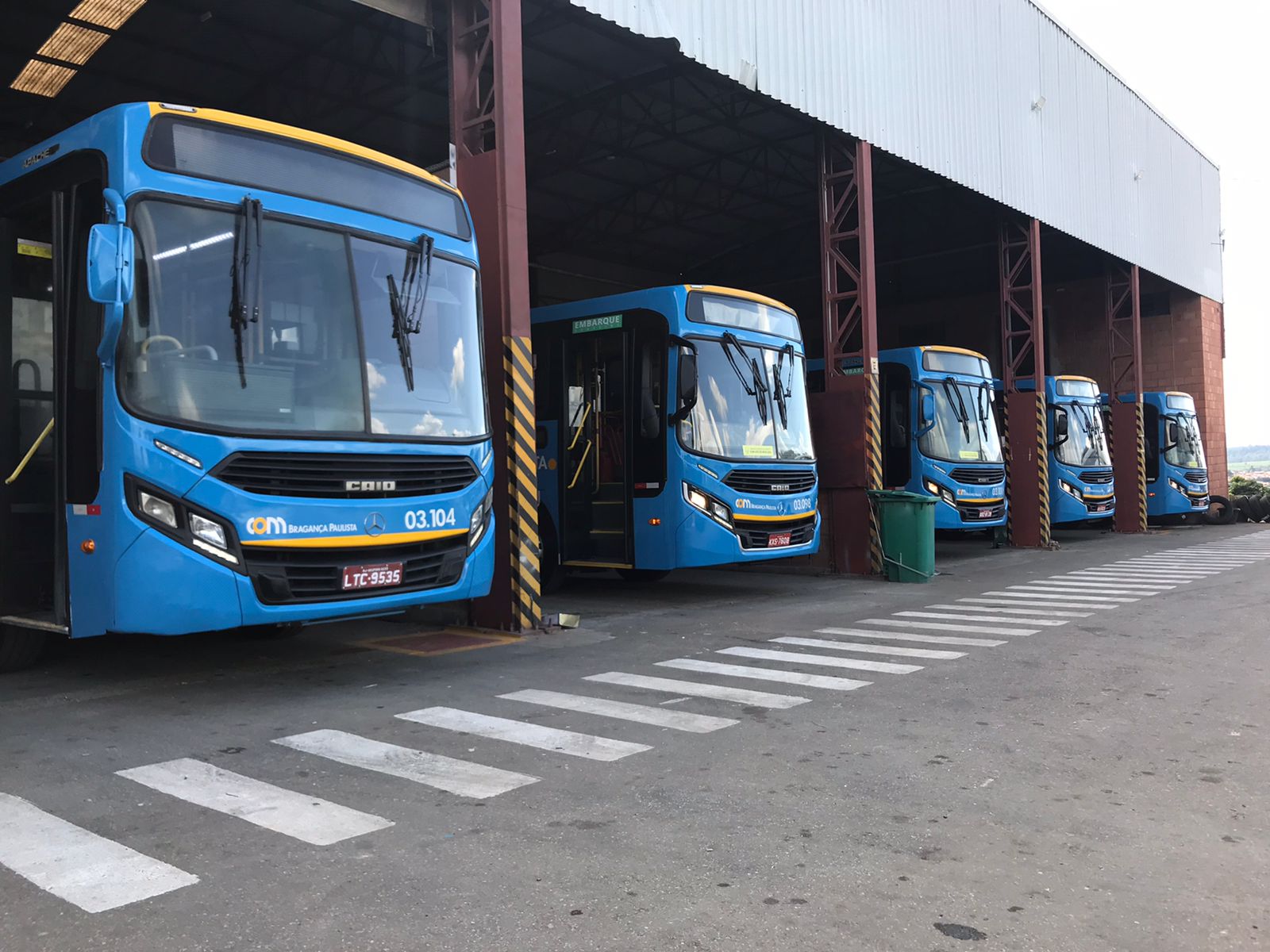 24.02.2022 Novos ônibus do transporte público de Bragança Paulista passam por vistorias (9)