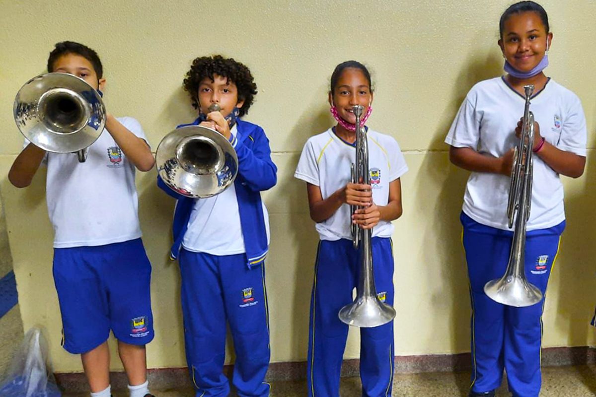 25.11.2021 Projeto Musicalizando Bragan&ccedil;a segue a todo vapor