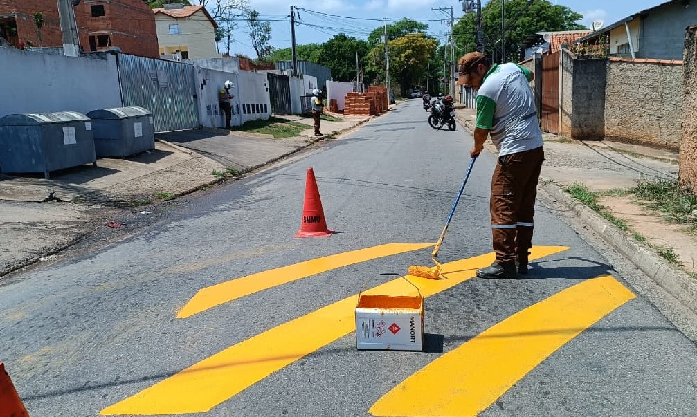 Sinaliza&ccedil;&atilde;o Rua Leopoldo Marcheli e rua Daniel Peluso - Jd S&atilde;o Caetano (2)