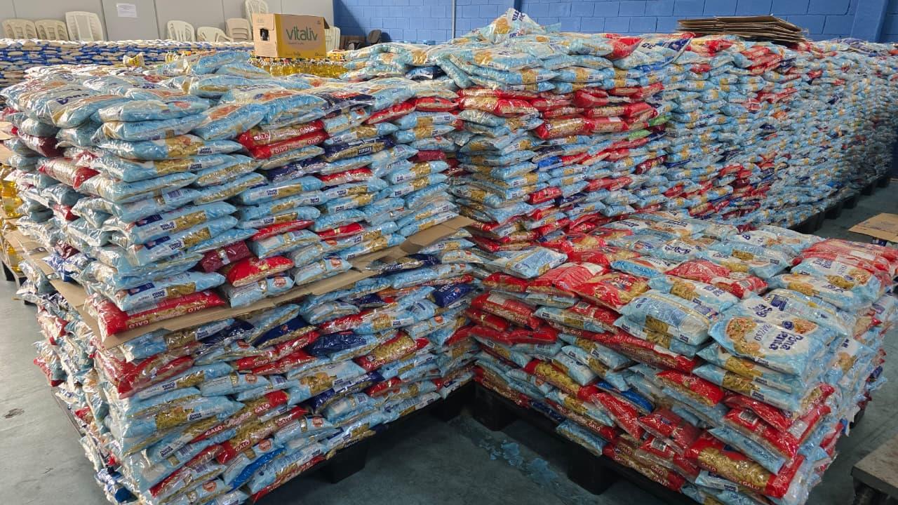 59&ordf; Expoagro e 32&ordf; Festa do Pe&atilde;o de Boiadeiro arrecada mais de 6 toneladas de alimentos com ingresso solid&aacute;rio  Foto 04