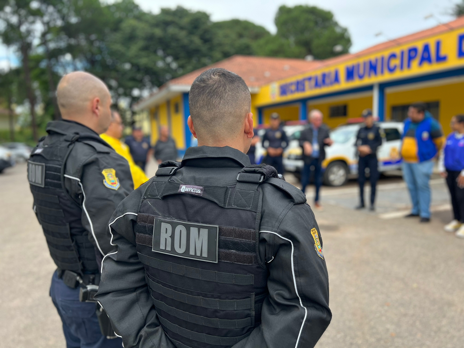 Forças de Segurança realização ação conjunta na Rua João Polidori, no  bairro Jardim São José - Prefeitura de Bragança Paulista