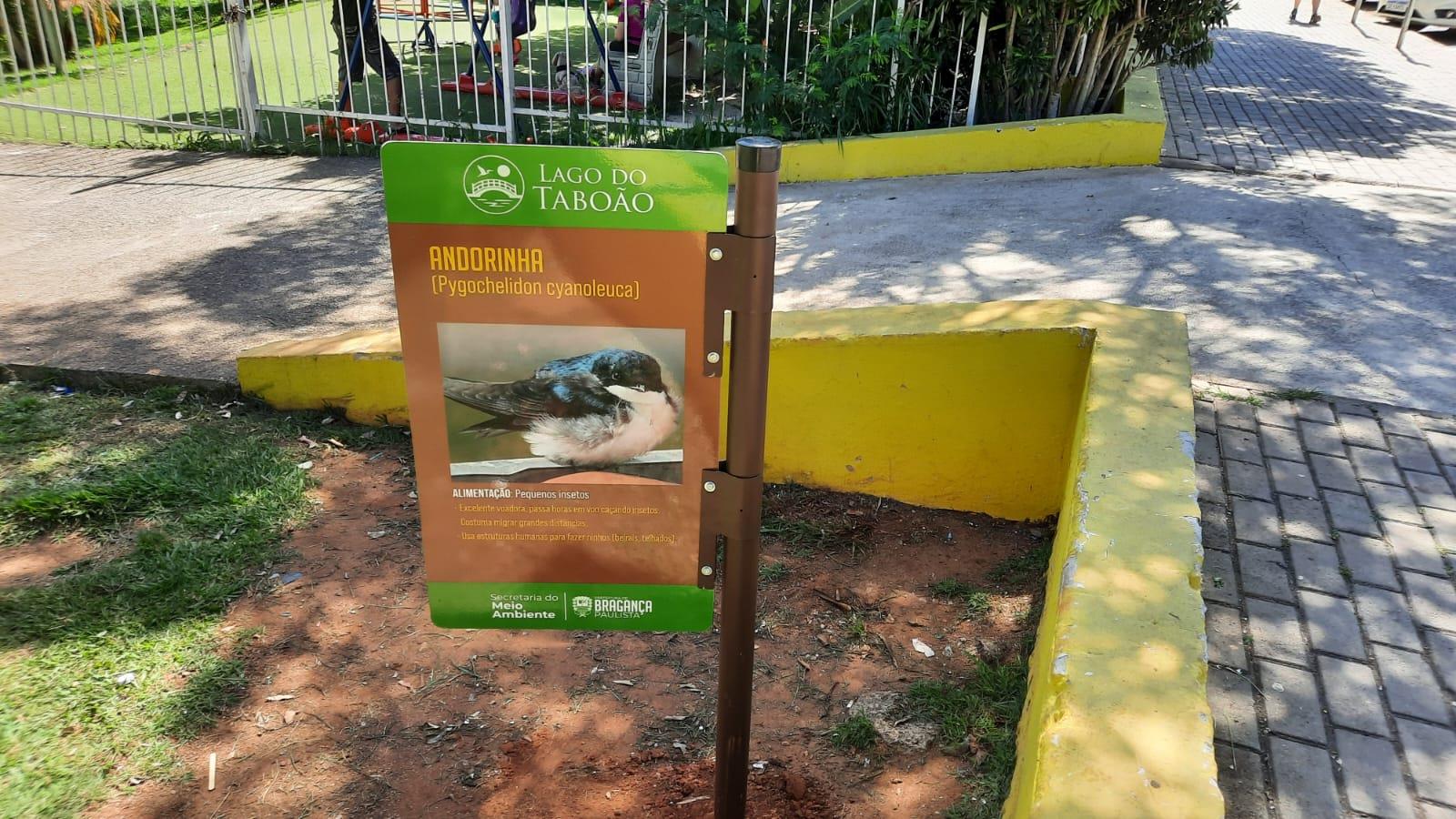 Parques urbanos passam a contar com novas placas educativas sobre fauna e conserva&ccedil;&atilde;o ambiental (5)