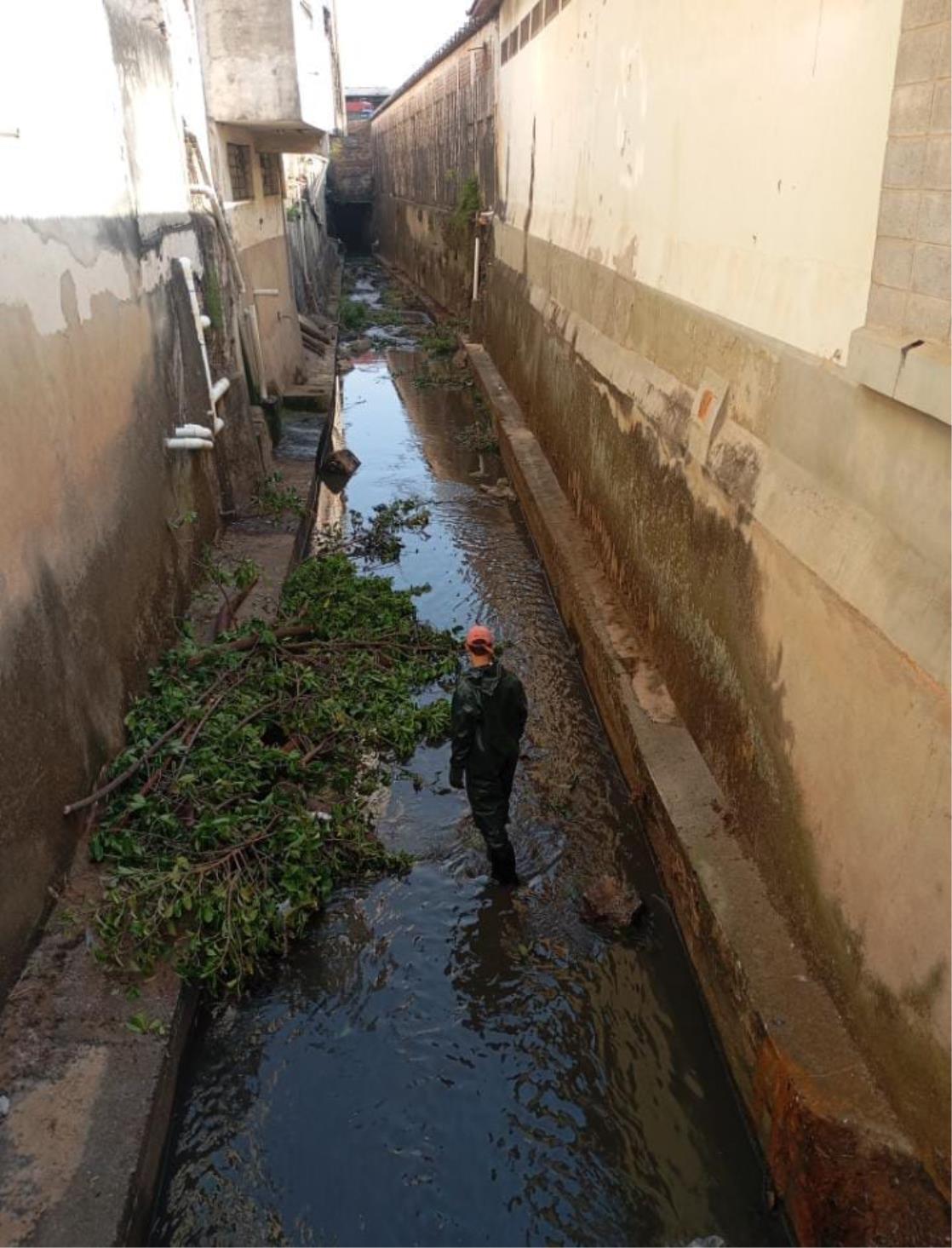 Bragança Paulista amplia ações preventivas com limpeza de ribeirões dentro do progr
