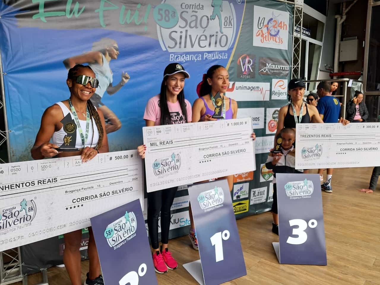 premia&ccedil;&atilde;o feminino geral as 03 primeiras colocadas