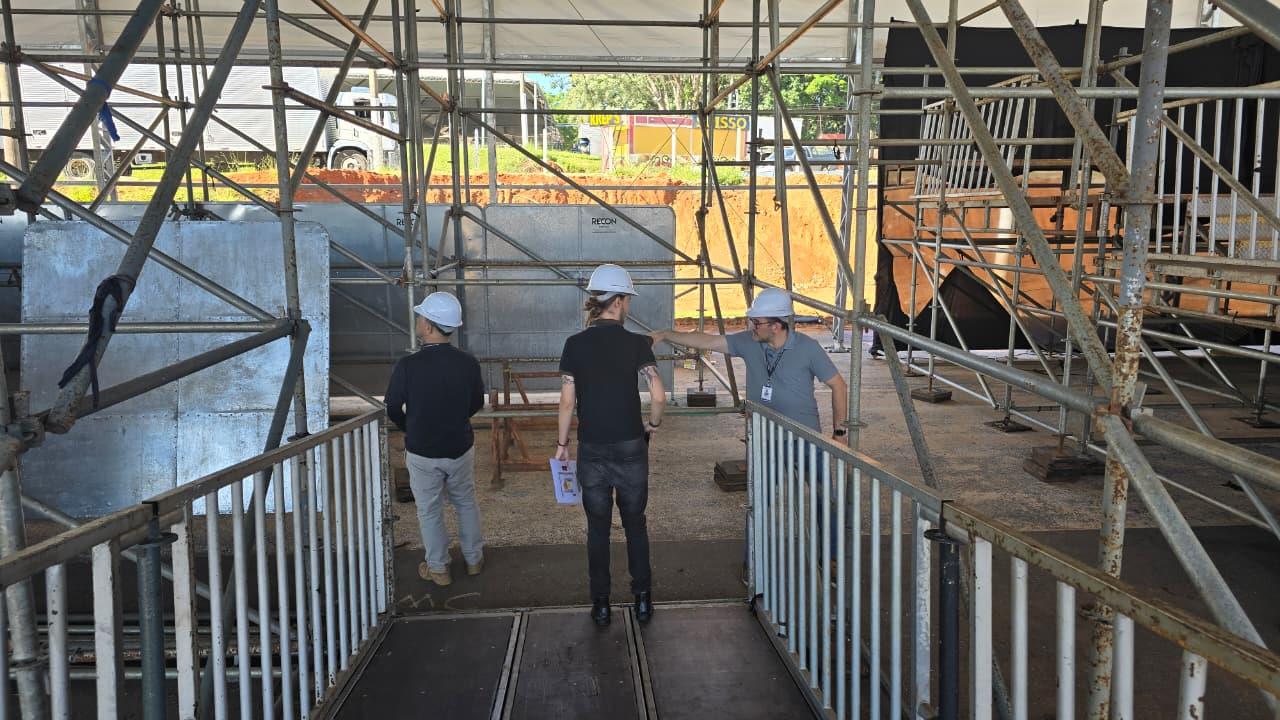 Estrutura da Expoagro e Festa do Pe&atilde;o entra na fase final de montagem Foto 05