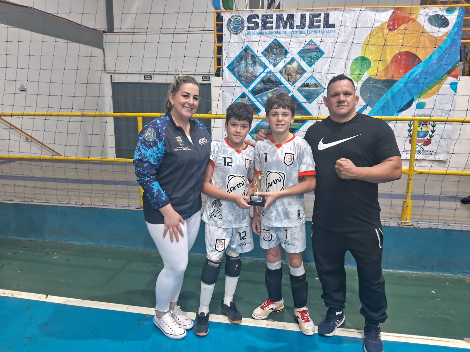 Categoria sub- 12 Atibaia Futsal- Campeã