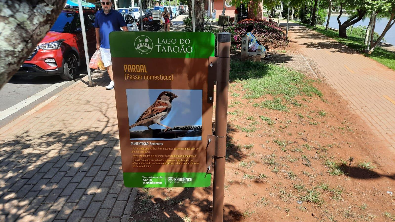 Parques urbanos passam a contar com novas placas educativas sobre fauna e conserva&ccedil;&atilde;o ambiental (6)