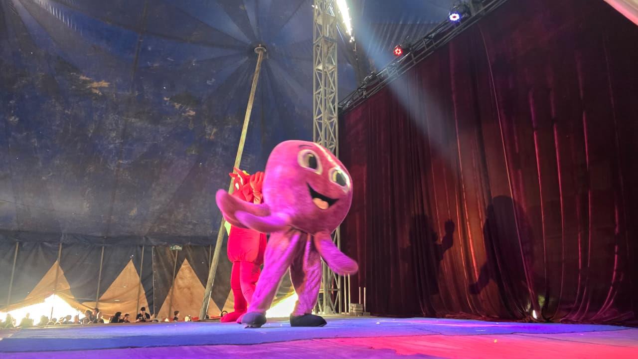 Alunos da rede municipal participam de espet&aacute;culo do Circo Las Vegas (6)