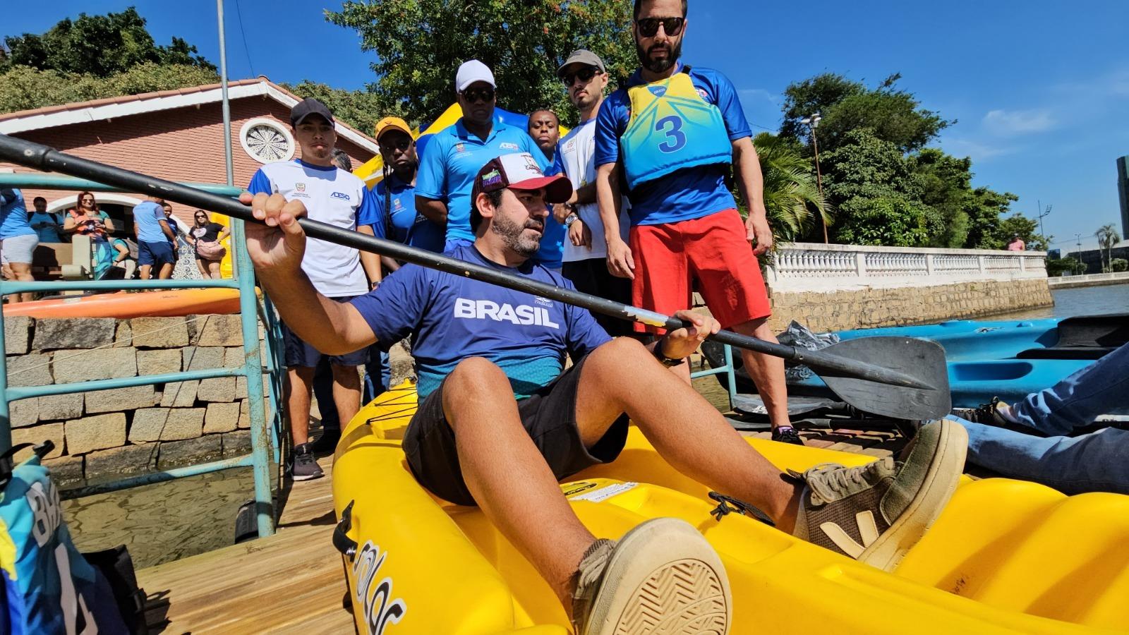 Aulas do projeto de Canoagem em Bragança Paulista serão iniciadas no próximo sábado (2515)
