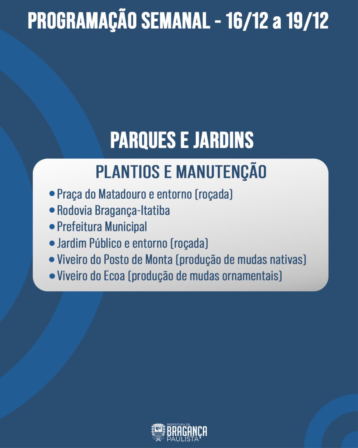 Feed Confira a programação de serviços e zeladoria da semana (6)